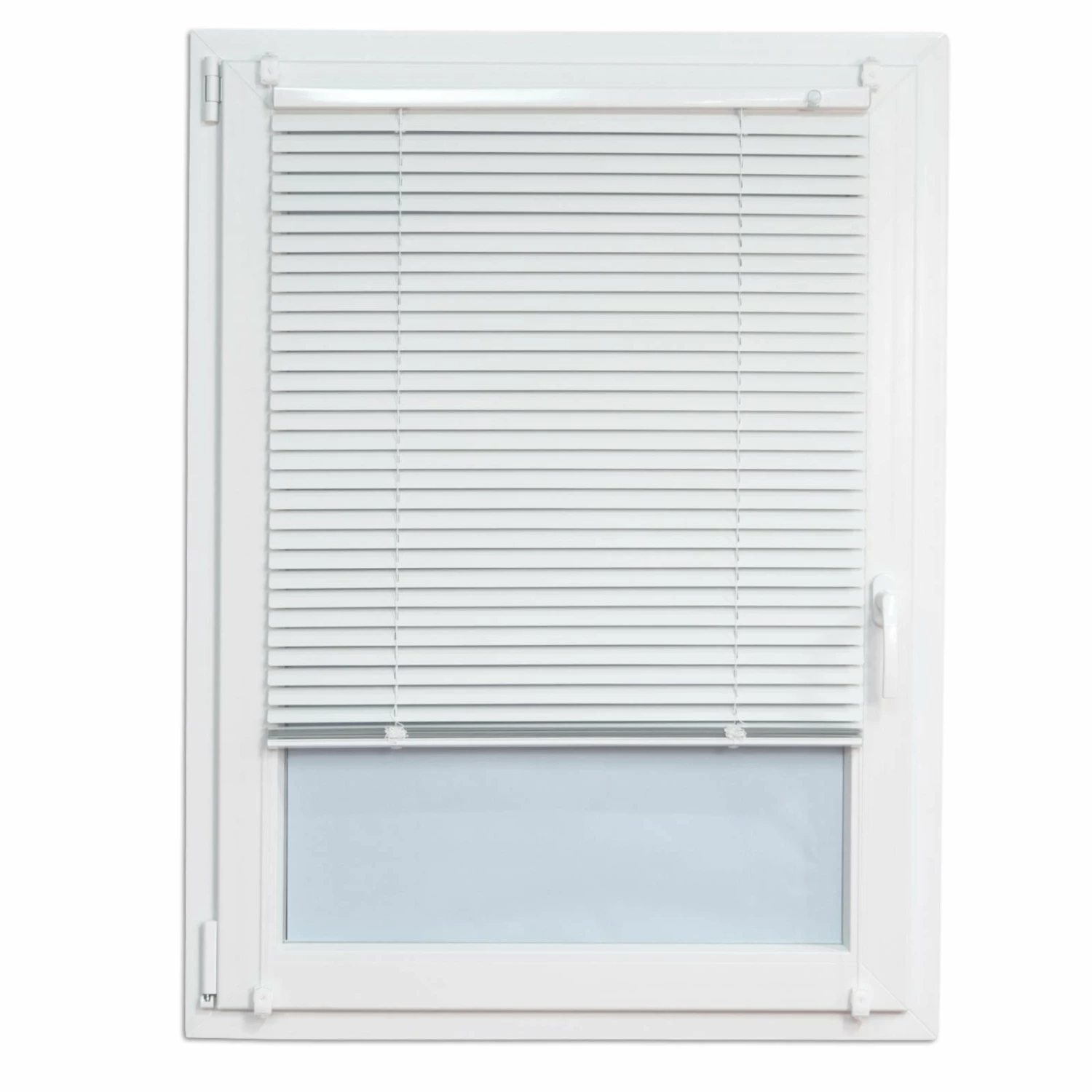 Alu-Jalousie - weiß - 70x130 cm 3 Alu-Jalousie - weiß - 70x130 cm