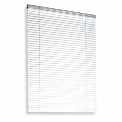 Alu-Jalousie - weiß - mit Zubehör - 100x175 cm
