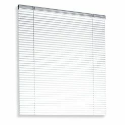 Alu-Jalousie - weiß - mit Zubehör - 140x175 cm