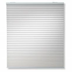 Plissee - weiß - schnurlos - 120x130 cm