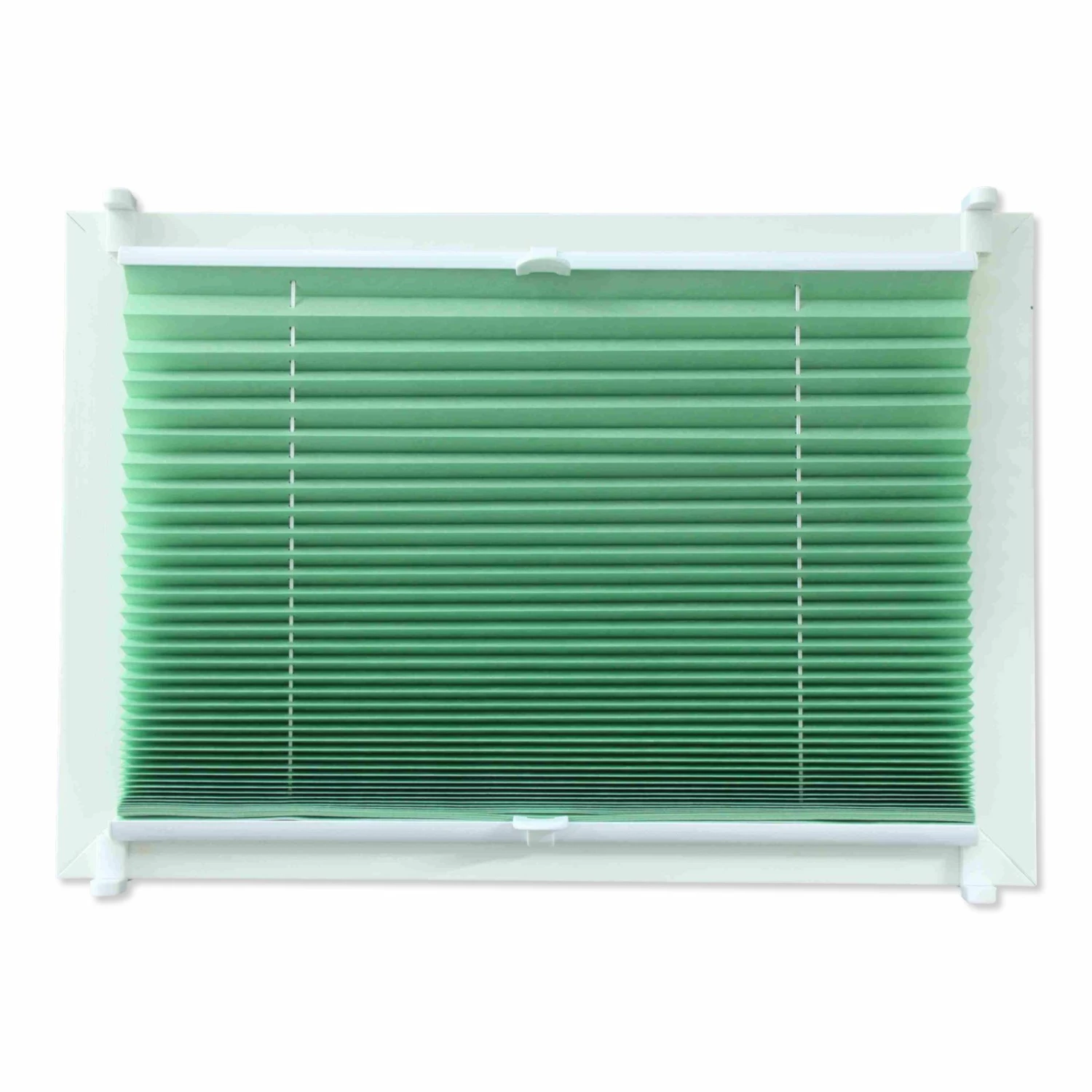 Plissee - mint - mit Klemmträger - 110x130 cm 3 Plissee - mint - mit Klemmträger - 110x130 cm