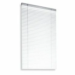 Alu-Jalousie - weiß - mit Zubehör - 60x175 cm