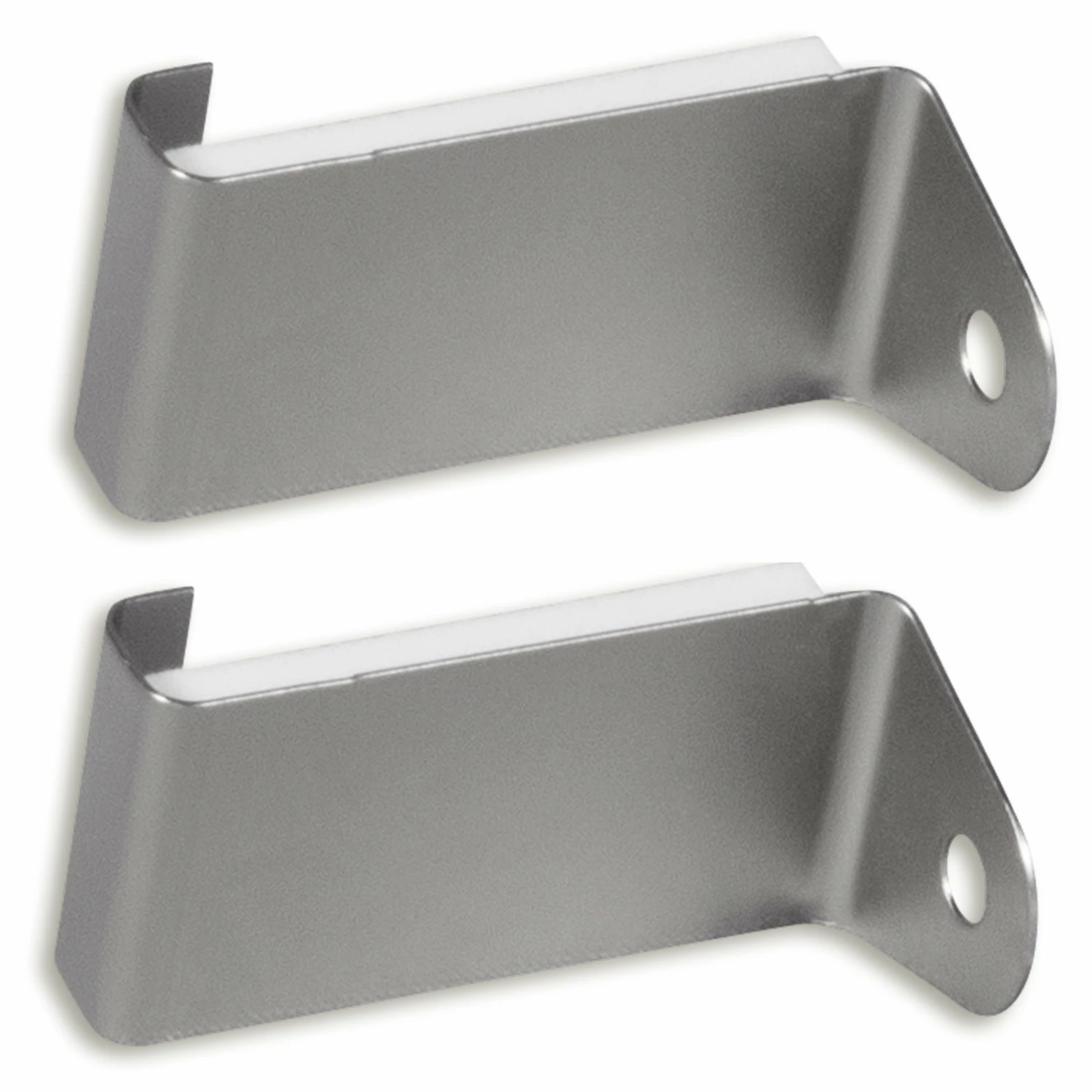 2er-Set Spannfix-Gardinenstangen-Adapter - edelstahl 3 2er-Set Spannfix-Gardinenstangen-Adapter - edelstahl