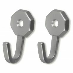 2er-Set Raffhaken - titan - Metall