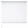 Lamellenvorhang - weiß - 100x250 cm