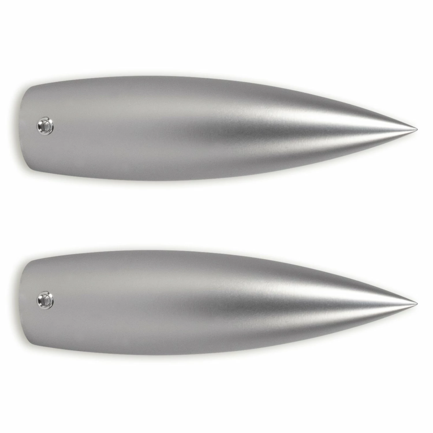 2er-Set Gardinenstangen-Endstücke - titan 3 2er-Set Gardinenstangen-Endstücke - titan