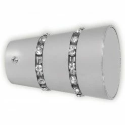 Gardinenstangen-Endstück - Glitter champagner