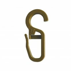 Faltenlegehaken - Eiche rustikal - 10 Stück - 28 mm