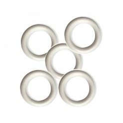 Gardinenringe - weiß - 20 Stück