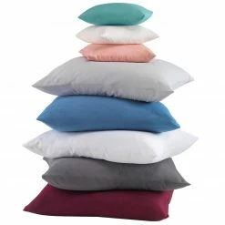 2er-Pack Kissenbezüge - grün - 40x40 cm -Heimtextilien Verkäufe 0450000309 03 1600Wx1600H