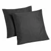 2er-Pack Kissenbezug - graphit - 80x80 cm -Heimtextilien Verkäufe 0450001201 1600Wx1600H