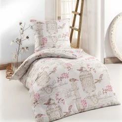 Microfaser-Bettwäsche - Bird - 135x200 cm -Heimtextilien Verkäufe 0450001333 02 1600Wx1600H