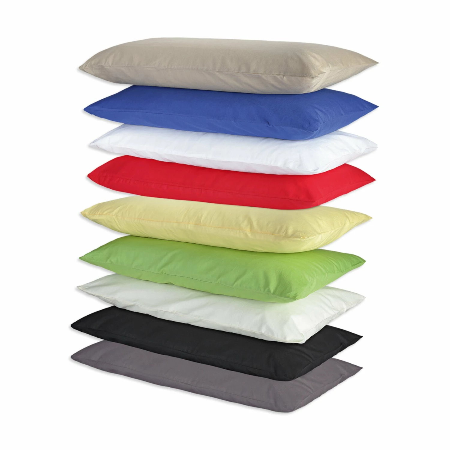 2er-Pack Kissenbezug - stahlgrau - 40x40 cm 4 2er-Pack Kissenbezug - stahlgrau - 40x40 cm – Bild 2