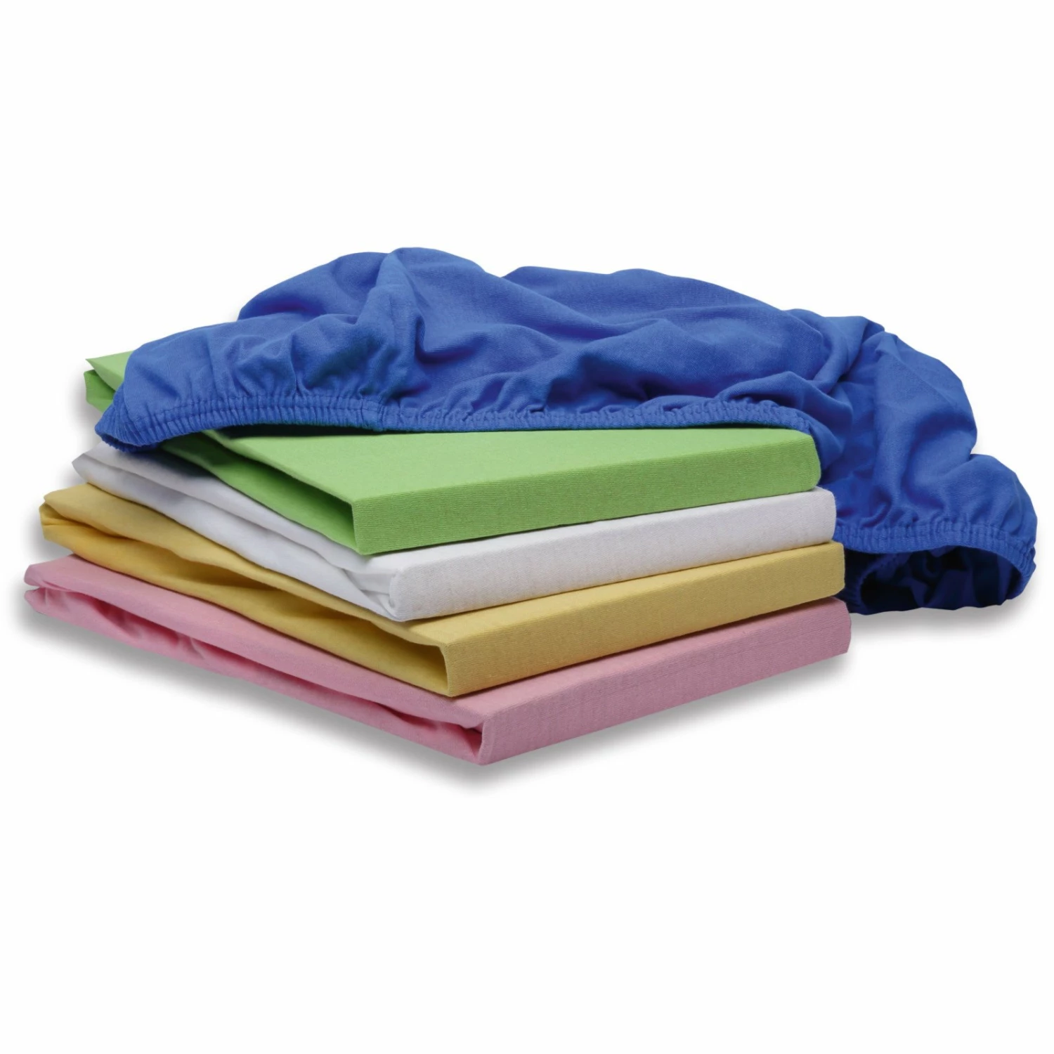 Kinder-Jersey-Bettlaken - weiß - 70x140 cm 4 Kinder-Jersey-Bettlaken - weiß - 70x140 cm – Bild 2