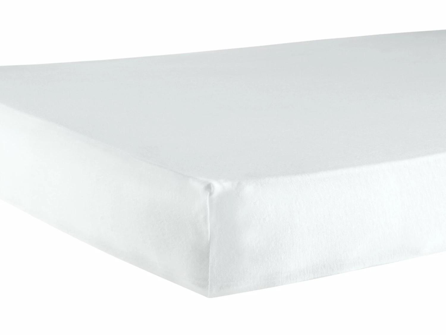 Kinder-Jersey-Bettlaken - weiß - 70x140 cm 3 Kinder-Jersey-Bettlaken - weiß - 70x140 cm