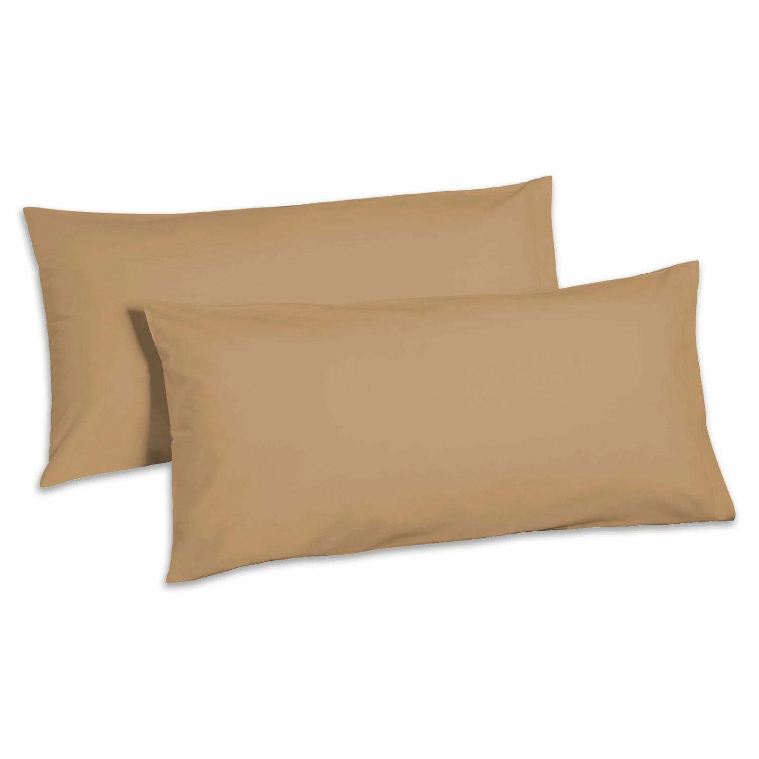 2er-Pack Kissenbezug - cappuccino - 40x80 cm 3 2er-Pack Kissenbezug - cappuccino - 40x80 cm