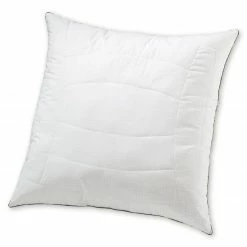 Microfaser-Kopfkissen - Carbon-Edition - waschbar 60 Grad - 80x80 cm