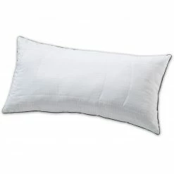 Microfaser-Kopfkissen - Carbon-Edition - waschbar 60 Grad - 80x40 cm