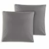 2er-Pack Kissenbezüge - stahlgrau - 80x80 cm -Heimtextilien Verkäufe 0450002907 1600Wx1600H