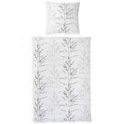 Renforcé-Bettwäsche - weiß - 135x200 cm - mit Reißverschluss