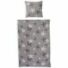 Renforcé-Bettwäsche - grau - 135x200 cm - mit Reißverschluss -Heimtextilien Verkäufe 0450004333 1600Wx1600H