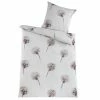 Renforcé-Bettwäsche - weiß - Pusteblume - 135x200 cm -Heimtextilien Verkäufe 0450004342 1600Wx1600H
