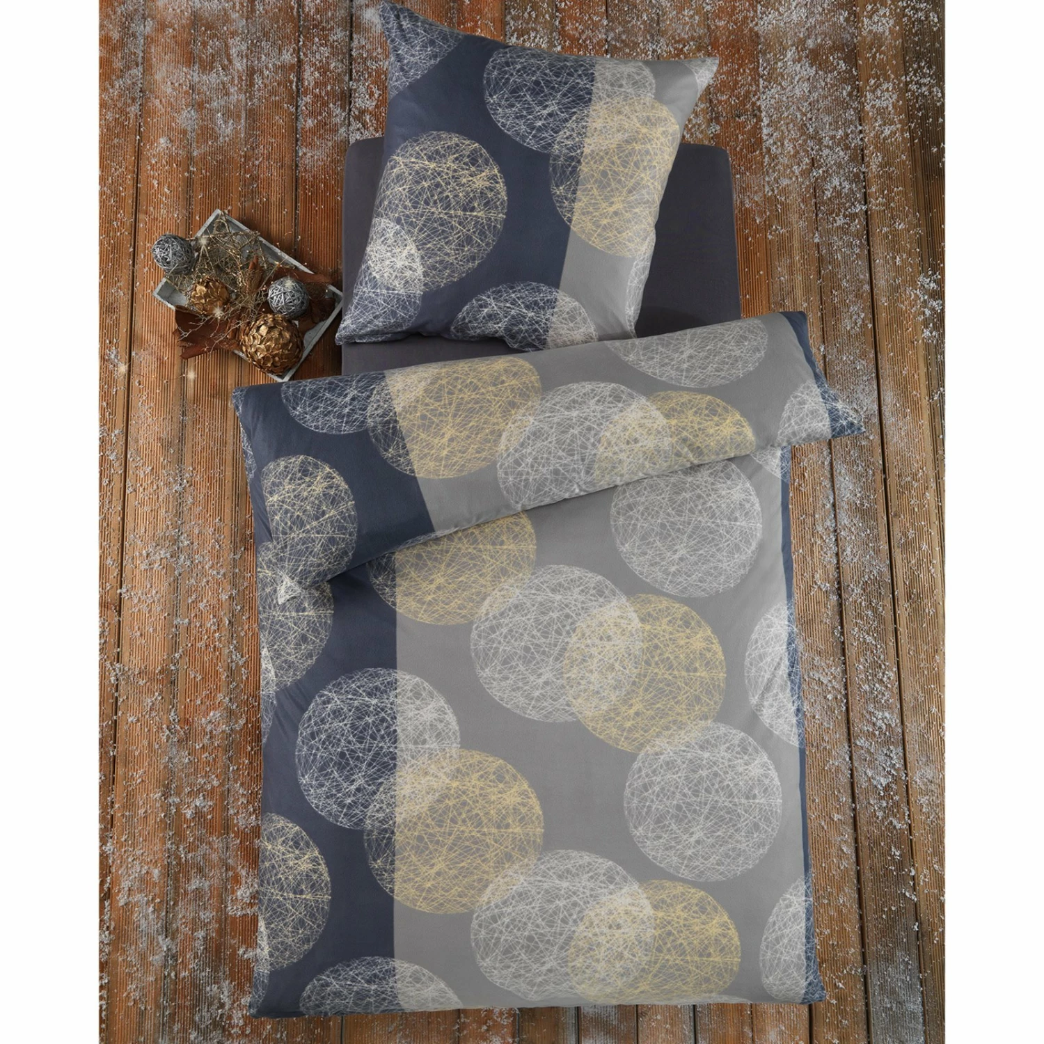 Microfaser-Flausch Bettwäsche - Sphere - 135x200 cm 4 Microfaser-Flausch Bettwäsche - Sphere - 135x200 cm – Bild 2