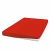 Elastic-Jersey-Spannbettlaken - rot - 100x200 cm