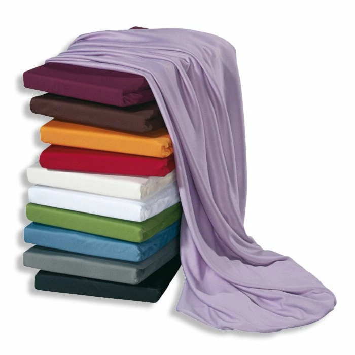 Microfaser-Jersey-Bettlaken - schwarz - 180x200 cm 4 Microfaser-Jersey-Bettlaken - schwarz - 180x200 cm – Bild 2