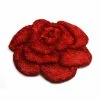 homara Hochflorteppich - rot - Ø 120 cm -Heimtextilien Verkäufe 1015062630 1600Wx1600H