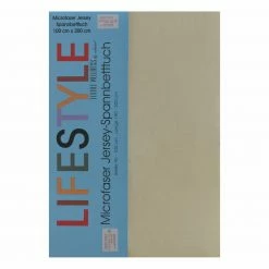 Microfaser-Bettlaken - ecru - 90x200 cm