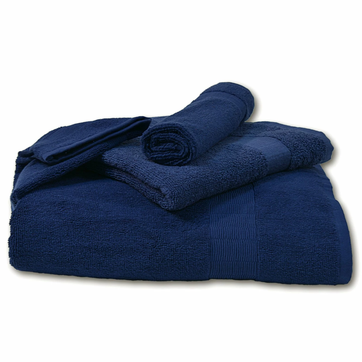 Calimosa Gästehandtuch - blau - Baumwolle - 30x50 cm 4 Calimosa Gästehandtuch - blau - Baumwolle - 30x50 cm – Bild 2