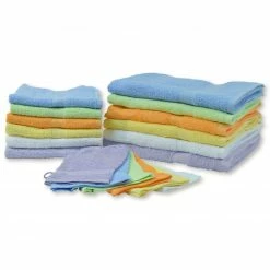 Handtuch - Baumwolle - grün - 50x90 cm -Heimtextilien Verkäufe 1015145003 04 1600Wx1600H