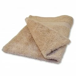 Gästehandtuch - braun - Baumwolle