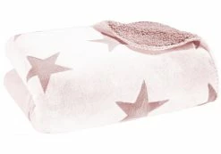 Wohndecke - altrosa - 140x200 cm