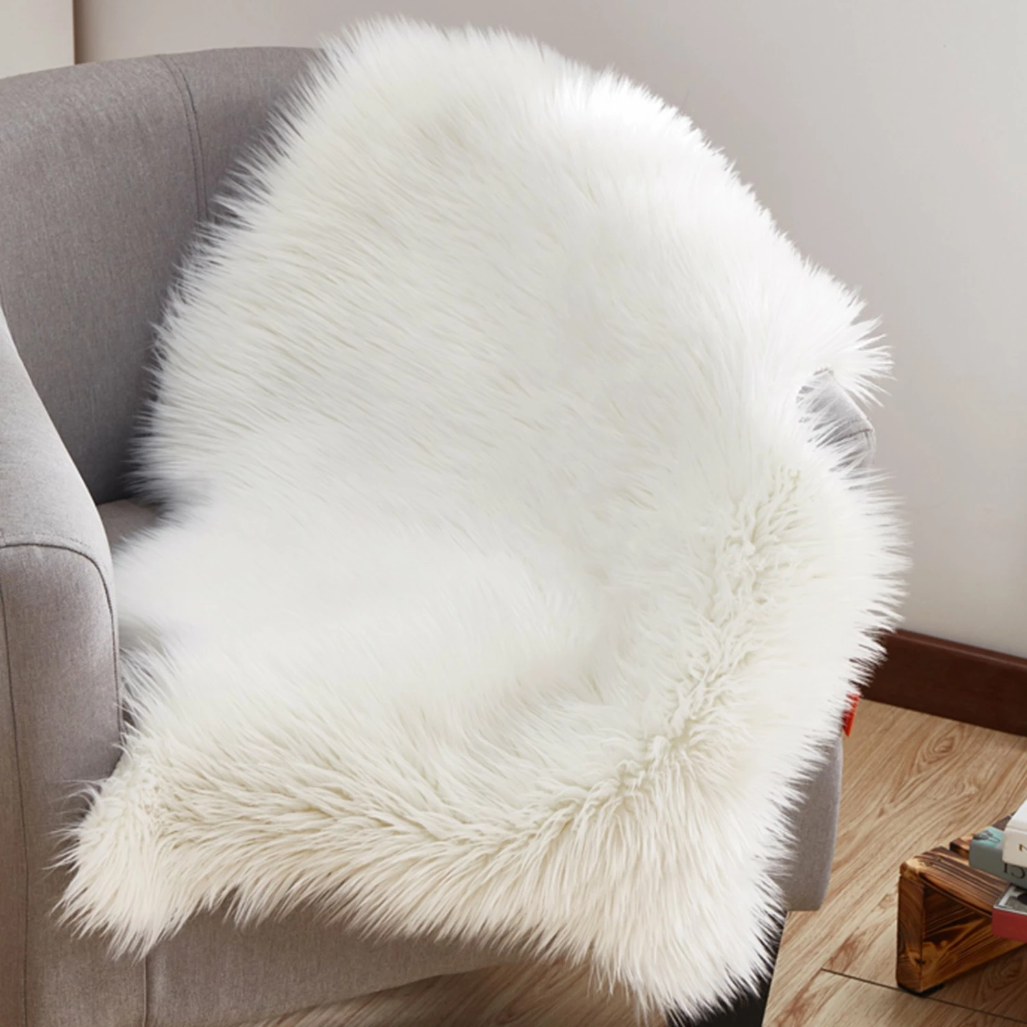 homara Kunstfell - natur-creme - 55x80 cm 4 homara Kunstfell - natur-creme - 55x80 cm – Bild 2