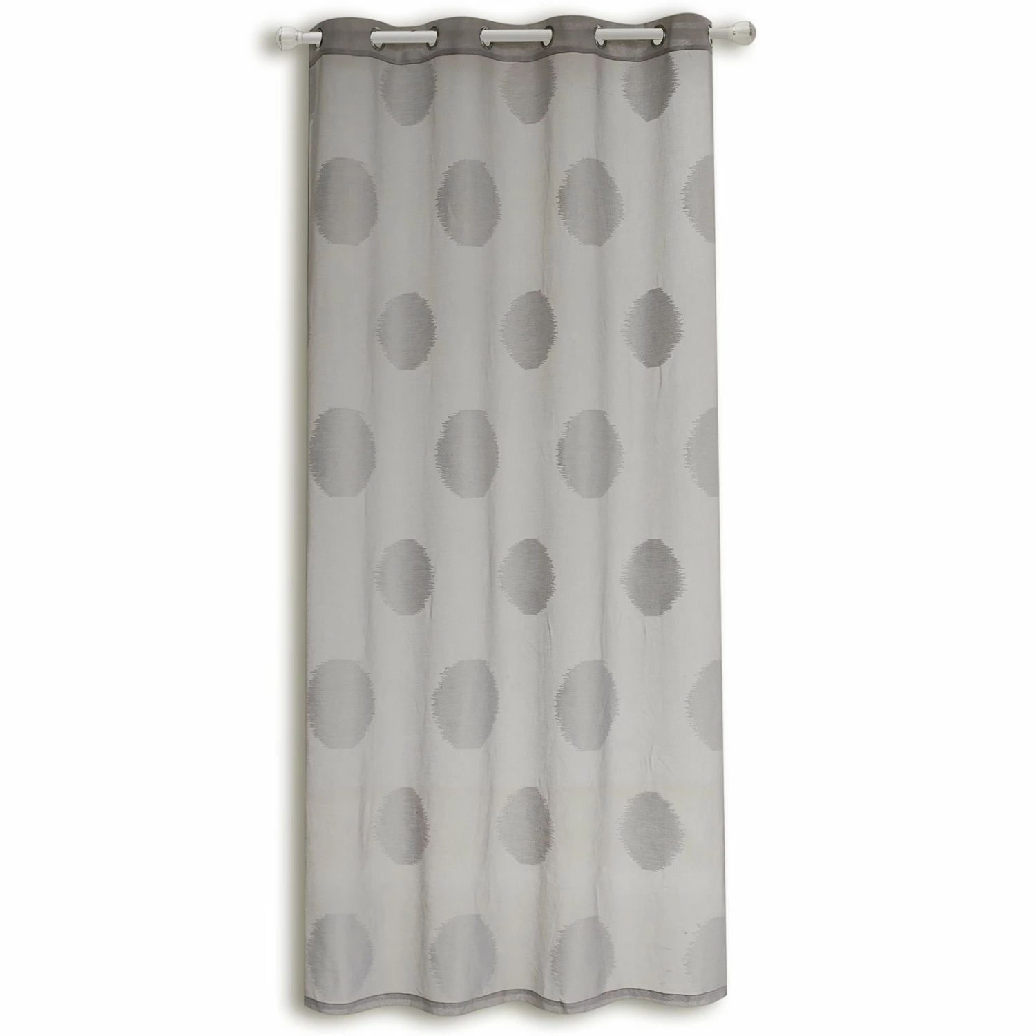 Ösenschal - silber - 140x245 cm 3 Ösenschal - silber - 140x245 cm