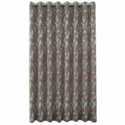 Ösenschal - braun - 140x245 cm