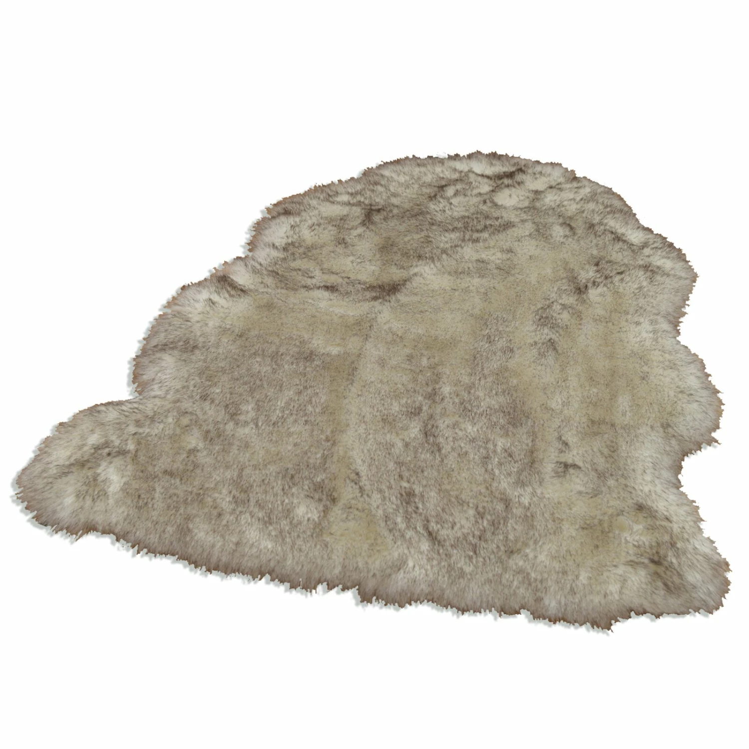 homara Kunstfell - grau-natur - 55x80 cm 3 homara Kunstfell - grau-natur - 55x80 cm