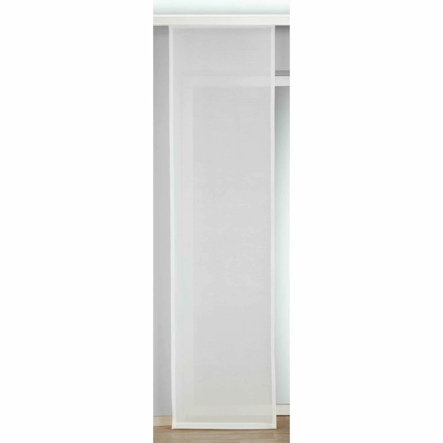 Flächenvorhang - weiß - 60x245 cm 4 Flächenvorhang - weiß - 60x245 cm – Bild 2