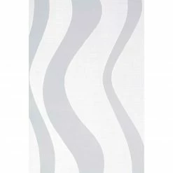 Flächenvorhang - Linien - weiß - 60x245 cm -Heimtextilien Verkäufe 2004003100 03 1600Wx1600H