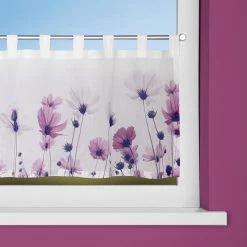 Scheibengardine - lila-weiß - 140x45 cm 5 Scheibengardine - lila-weiß - 140x45 cm -Heimtextilien Verkäufe 2004003300 02 1600Wx1600H