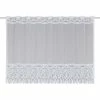 Scheibengardine - Ornamente - weiß - 140x75 cm