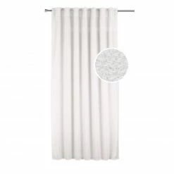 Schlaufenschal - weiß - blickdicht - 135x175 cm