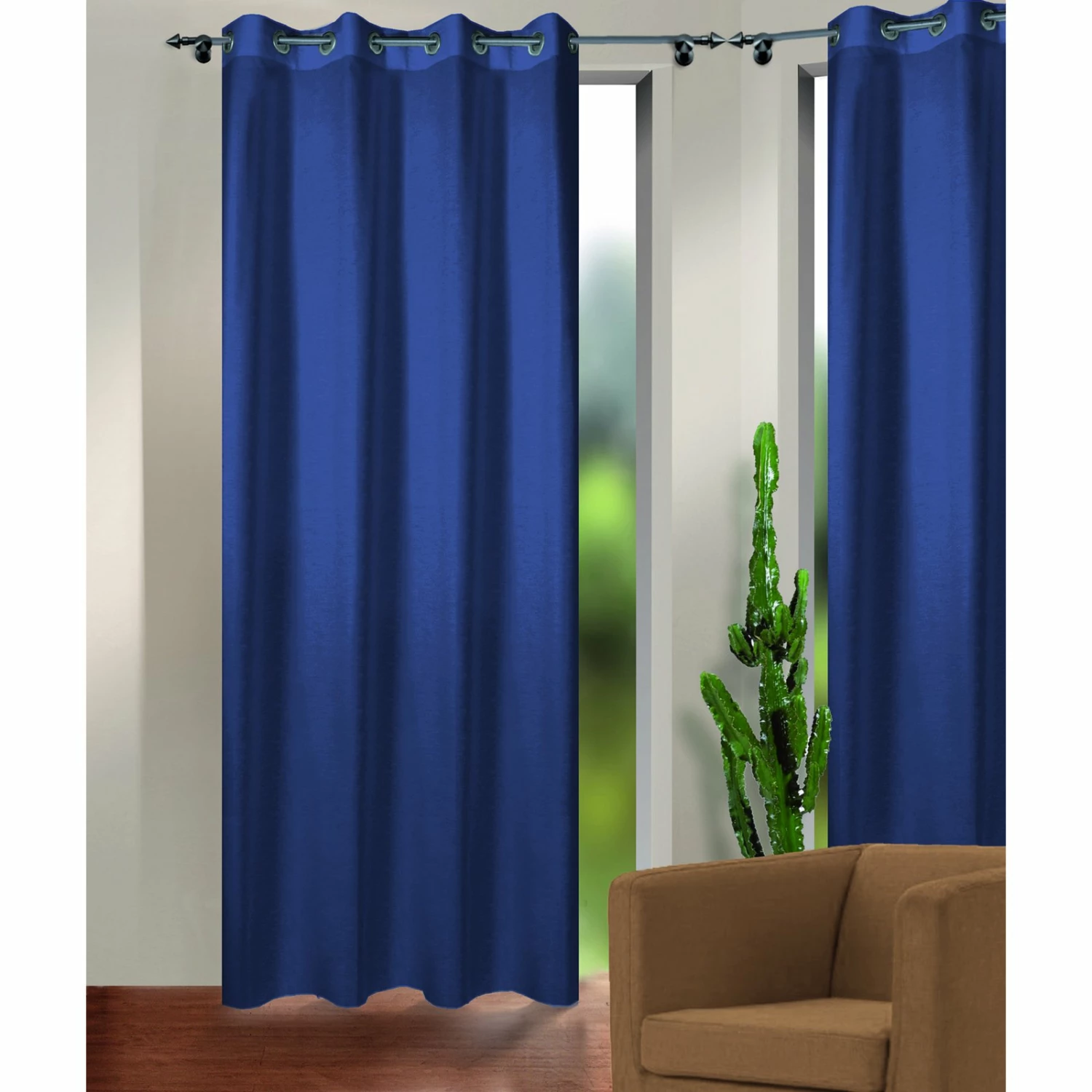 Verdunklungsvorhang - blau - 140x235 cm 4 Verdunklungsvorhang - blau - 140x235 cm – Bild 2