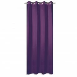 Verdunklungsvorhang - lila - 140x235 cm