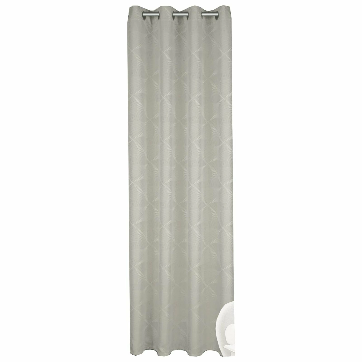 Ösenschal - stein - 135x245 cm 3 Ösenschal - stein - 135x245 cm