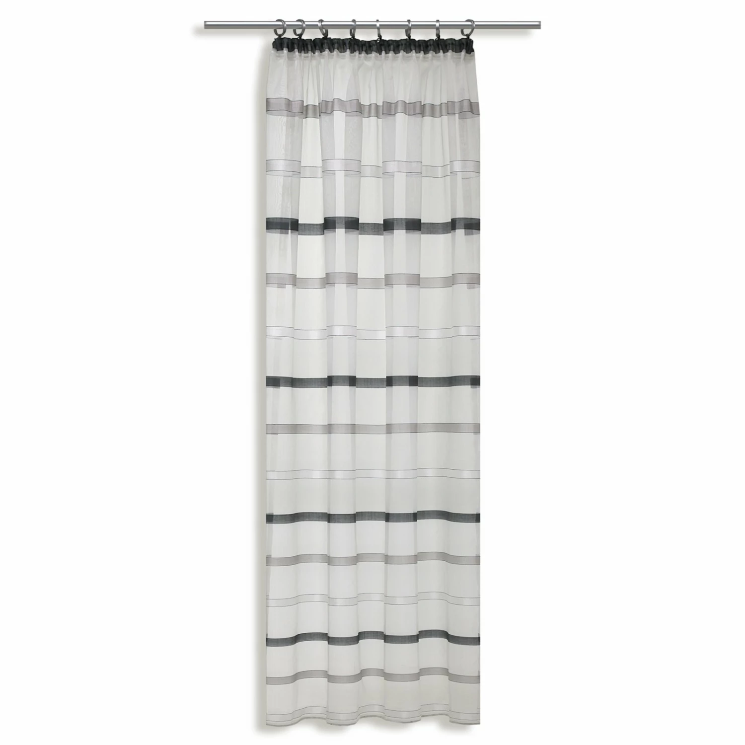 Vorhang - schwarz - 135x245 cm 3 Vorhang - schwarz - 135x245 cm