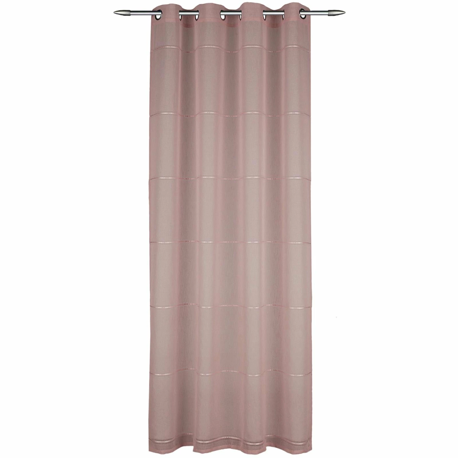 Ösenschal - rose - 135x245 cm 3 Ösenschal - rose - 135x245 cm