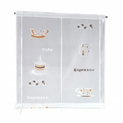 Raffrollo - weiß - Satinbänder - 80x120 cm